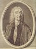 Porträt von Gesner, Johann Matthias  (Zuverläßige Nachrichten von dem gegenwärtigen Zustande der Wissenschaften., 1746, 80. T., ungez. Bl. vor S. 543. [Zuschnitt auf Schmuckrahmen])