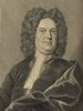 Porträt von Stolle, Gottlieb  (Deutsche Acta Eruditorum., 1728, 138. T., ungez. Bl. vor S. 389. [Zuschnitt auf Schmuckrahmen])