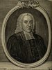 Porträt von Forstmann, Johann Gangolf Wilhelm  (Zuverläßige Nachrichten von dem gegenwärtigen Zustande der Wissenschaften., 1750, 129. T., ungez. Bl. vor S. 620. [Zuschnitt auf Schmuckrahmen])
