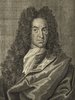 Porträt von Stahl, Georg Ernst  (Deutsche Acta Eruditorum., 1726, 117. T., ungez. Bl. vor S. 589. [Zuschnitt auf Schmuckrahmen])