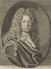 Porträt von Strunz, Friedrich  (Deutsche Acta Eruditorum., 1725, 105. T., ungez. Bl. vor S. 609. [Zuschnitt auf Schmuckrahmen])