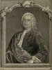Porträt von Nolte, Johann Friedrich  (Zuverläßige Nachrichten von dem gegenwärtigen Zustande der Wissenschaften., 1755, 183. T., ungez. Bl. vor S. 160. [Zuschnitt auf Schmuckrahmen])