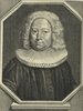 Porträt von Negelein, Joachim  (Fränckische Acta Erudita et Curiosa., 1729, 16. Slg., ungez. Bl. vor S. 267. [Zuschnitt auf Schmuckrahmen])