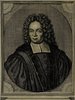 Porträt von Michaelis, Johann Heinrich  (Neue Bibliothec oder Nachricht und Urtheile von neuen Büchern., 1717, 56. St., ungez. Bl. vor S. 425. [Zuschnitt auf Schmuckrahmen])