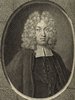 Porträt von Börner, Christian Friedrich  (Deutsche Acta Eruditorum., 1712, 4. T., ungez. Bl. vor S. 274. [Zuschnitt auf Schmuckrahmen])