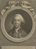 Porträt von Thümmel, Moritz August von  (Neue Bibliothek der schönen Wissenschaften., 1768, 6. Bd., 1. St., ungez. Bl. am Anf. d. Bandes. [Zuschnitt auf Schmuckrahmen])