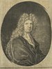 Porträt von Carpzov, Friedrich Benedict  (Neuer Bücher-Saal der gelehrten Welt., 1711, 12. Oeffn., ungez. Bl. vor S. 897. [Zuschnitt auf Schmuckrahmen])