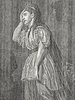 Porträt von Brandes, Charlotte Esther  (Litteratur- u. Theater-Zeitung., 1782, 1. T., ungez. Bl. am Anf. d. 1. Teils. [Zuschnitt auf Schmuckrahmen])