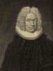 Porträt von Burg, Johann Friedrich  (Deutsche Acta Eruditorum., 1732, 170. T., ungez. Bl. vor S. 77. [Zuschnitt auf Schmuckrahmen])