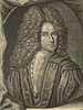 Porträt von Wolff, Christian von  (Neue Bibliothec oder Nachricht und Urtheile von neuen Büchern., 1710, 10. St., ungez. Bl. vor S. 825. [Zuschnitt auf Schmuckrahmen])