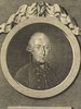 Porträt von Wiegleb, Johann Christian  (Allgemeine deutsche Bibliothek., 1780, 42. Bd., 1. St., ungez. Bl. am Anf. d. Bandes. [Zuschnitt auf Schmuckrahmen])