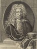 Porträt von Hoffmann, Christian Gottfried  (Deutsche Acta Eruditorum., 1723, 86. T., ungez. Bl. vor S. 77. [Zuschnitt auf Schmuckrahmen])