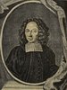 Porträt von Löscher, Valentin Ernst  (Die Gelehrte Fama, welche den gegenwärtigen Zustand der gelehrten Welt und sonderlich derer deutschen Universitäten entdecket., 1712, 23/24. T., ungez. Bl. am Anf. d. Stückes. [Zuschnitt auf Schmuckrahmen])