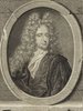 Porträt von Ludewig, Johann Peter von  (Deutsche Acta Eruditorum., 1720, 65. T., ungez. Bl. vor S. 305. [Zuschnitt auf Schmuckrahmen])