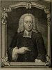 Porträt von Schutte, Rutger  (Zuverläßige Nachrichten von dem gegenwärtigen Zustande der Wissenschaften., 1750, 130. T., ungez. Bl. vor S. 696. [Zuschnitt auf Schmuckrahmen])