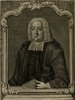 Porträt von Gräven, Alexander  (Zuverläßige Nachrichten von dem gegenwärtigen Zustande der Wissenschaften., 1752, 150. T., ungez. Bl. vor S. 400. [Zuschnitt auf Schmuckrahmen])