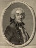 Porträt von Desforges-Maillard, Paul  (Zuverläßige Nachrichten von dem gegenwärtigen Zustande der Wissenschaften., 1748, 106. T., ungez. Bl. vor S. 736. [Zuschnitt auf Schmuckrahmen])
