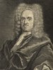 Porträt von Spiess, Johann Karl  (Deutsche Acta Eruditorum., 1730, 151. T., ungez. Bl. vor S. 457. [Zuschnitt auf Schmuckrahmen])