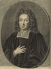 Porträt von Löscher, Valentin Ernst  (Deutsche Acta Eruditorum., 1725, 111. T., ungez. Bl. vor S. 153. [Zuschnitt auf Schmuckrahmen])