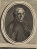 Porträt von Porée, Charles  (Zuverläßige Nachrichten von dem gegenwärtigen Zustande der Wissenschaften., 1748, 99. T., ungez. Bl. vor S. 160. [Zuschnitt auf Schmuckrahmen])
