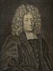 Porträt von Strimesius, Samuel  (Die Gelehrte Fama, welche den gegenwärtigen Zustand der gelehrten Welt und sonderlich derer deutschen Universitäten entdecket., 1714, 32/33. T., ungez. Bl. am Anf. d. Stückes. [Zuschnitt auf Schmuckrahmen])
