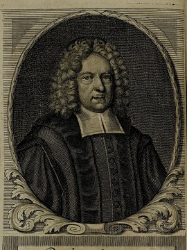 Porträt von Anton, Paul  (Neue Bibliothec oder Nachricht und Urtheile von neuen Büchern., 1716, 53. St., ungez. Bl. vor S. 171. [Zuschnitt auf Schmuckrahmen])